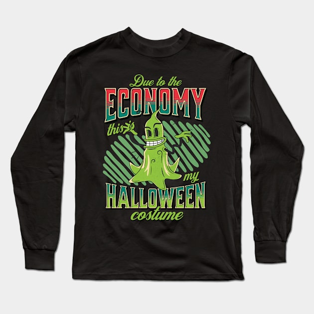 Banana peel - Halloween economy costume Long Sleeve T-Shirt by Backpack-Hiker